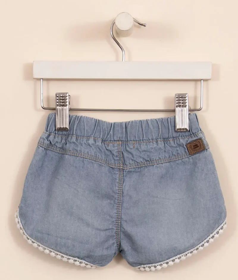 Short Denim Mini Capri - Image 3