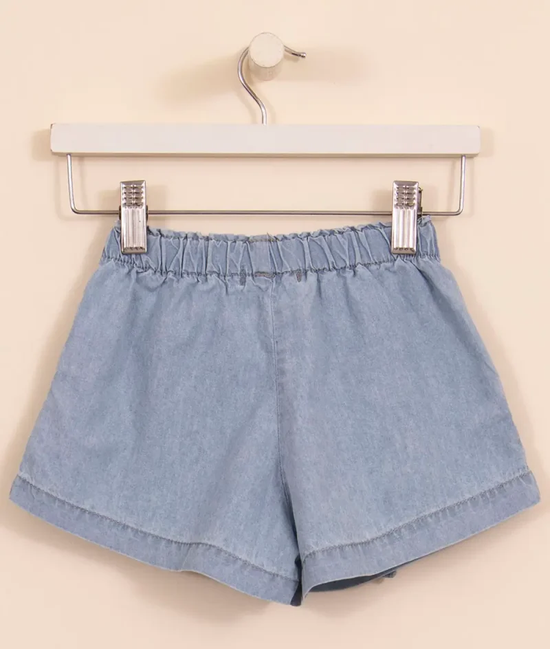 Short Denim Kid Paper Bag - Image 4