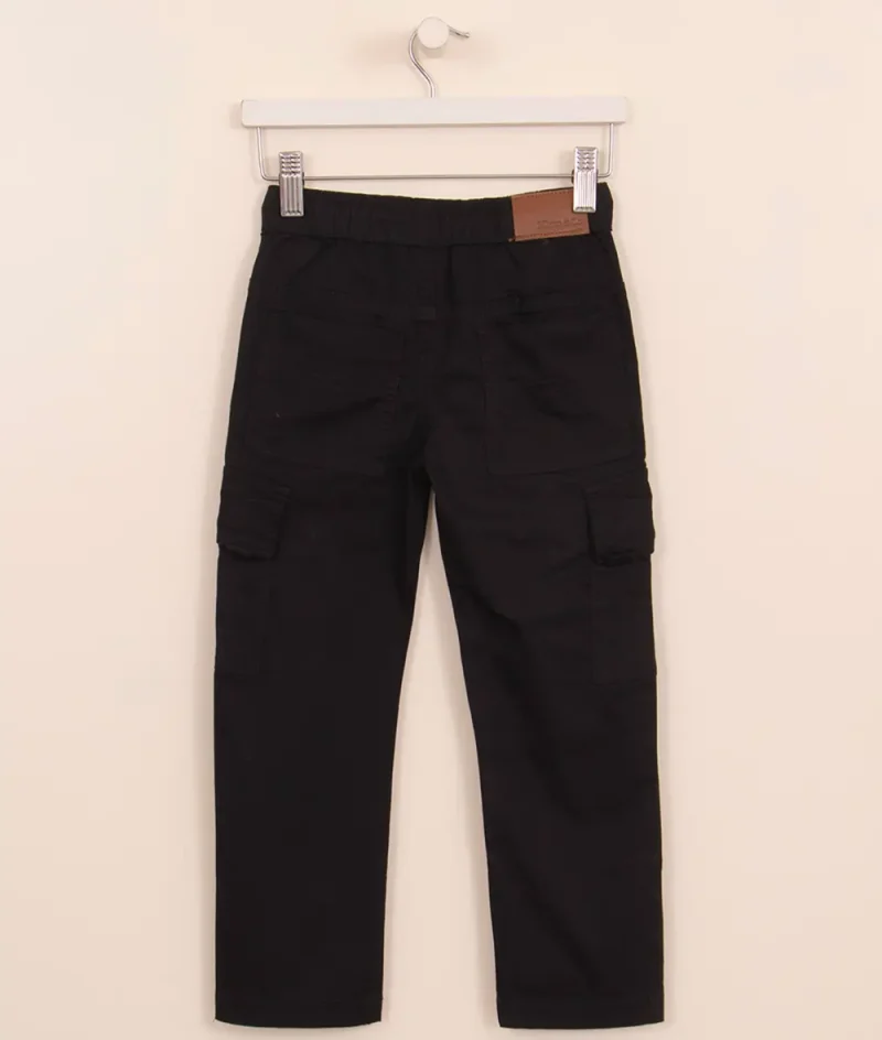 Pantalon Kid Cargo Liso - Image 3