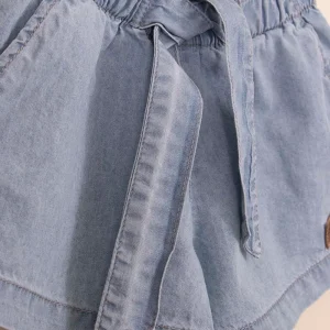 Short Denim Kid Paper Bag - Image 2