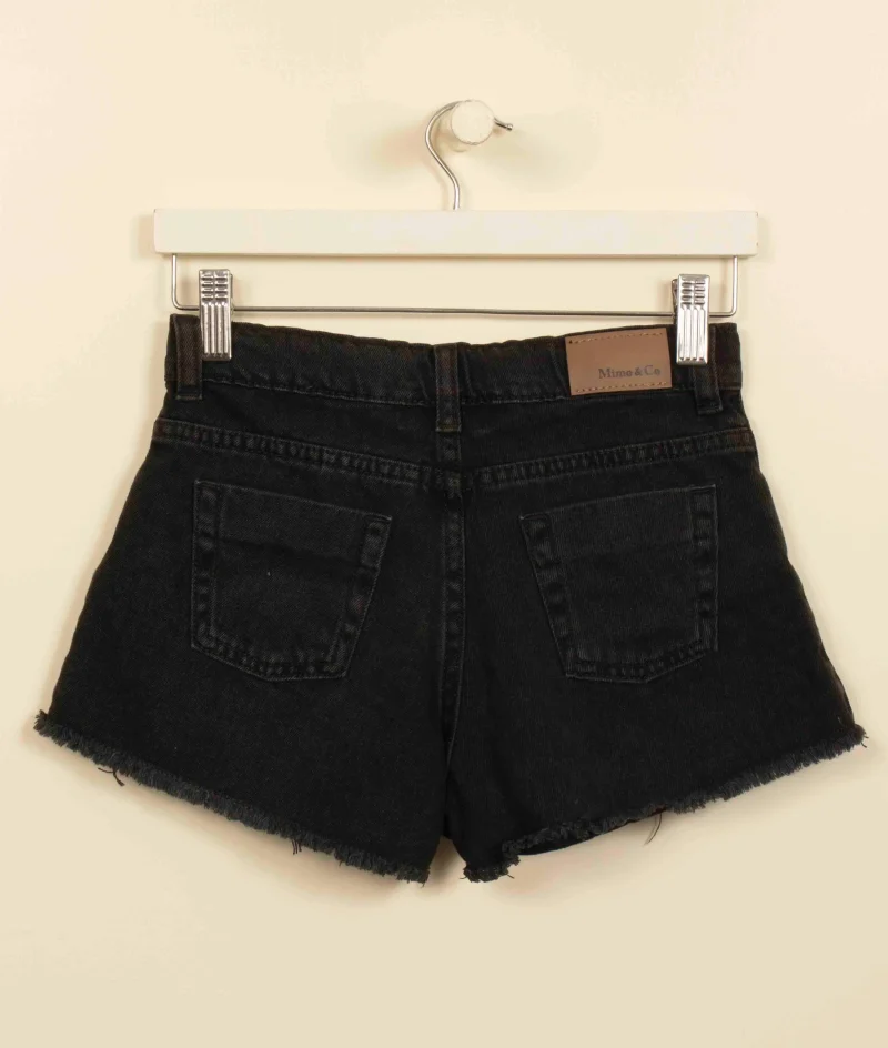 short denim jr black bell - Image 2