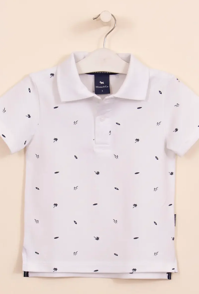 Polo Kid Estampada