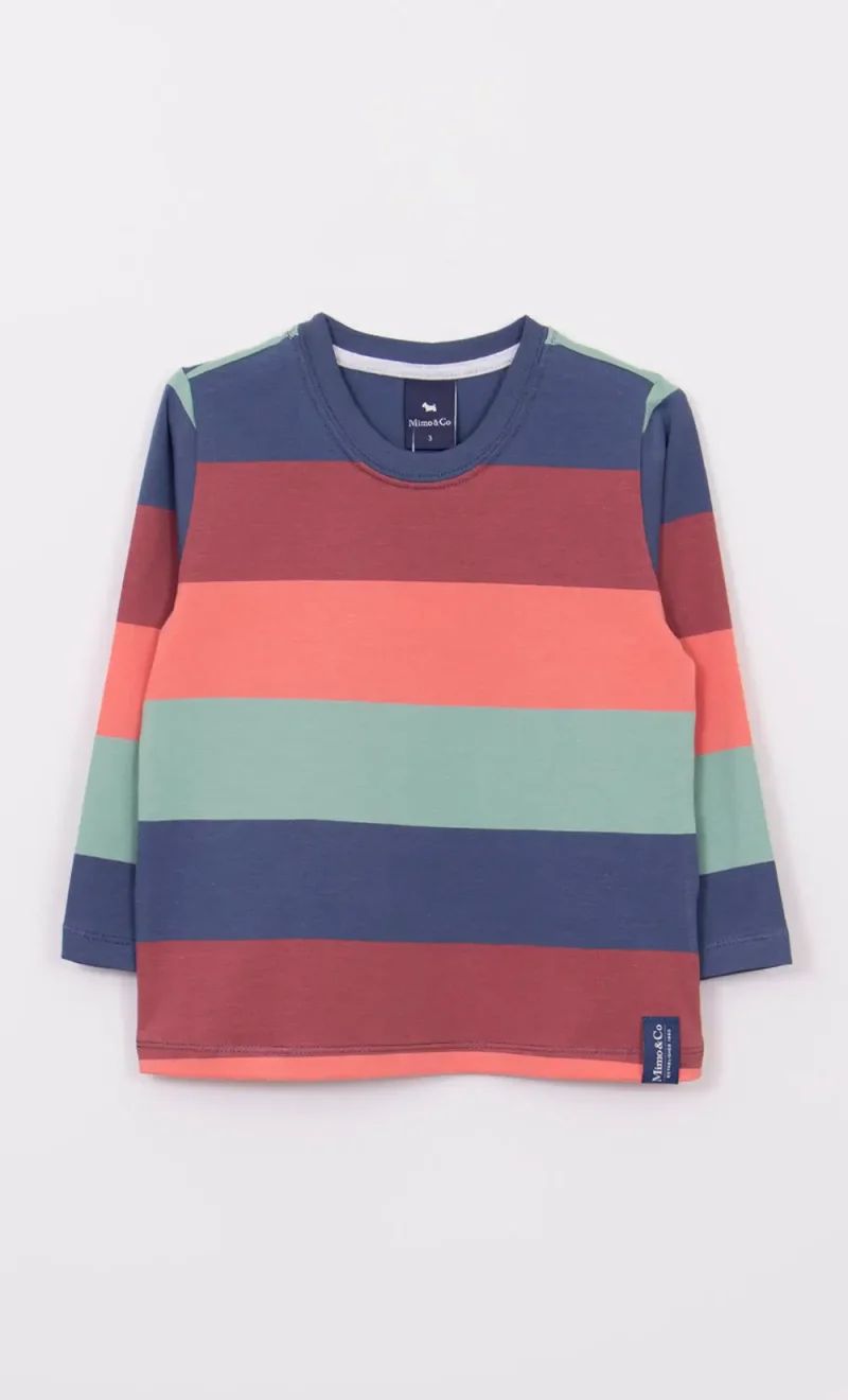 T-Shirt Kid Rayada