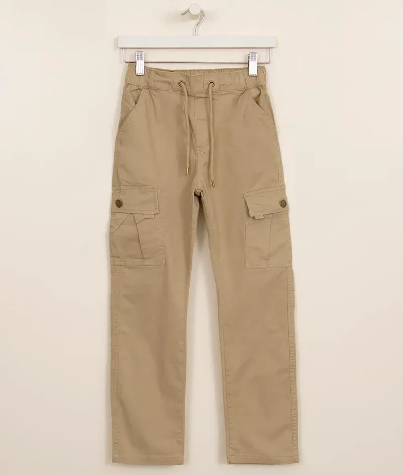 Pantalón jr Cargo Liso