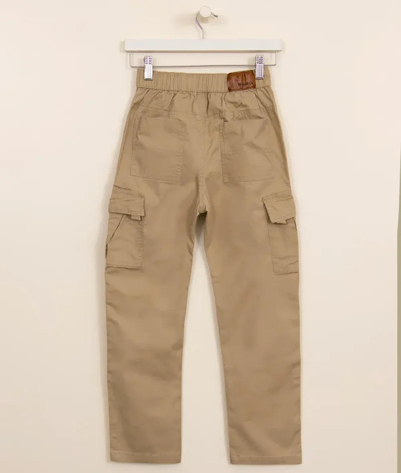 Pantalón jr Cargo Liso - Image 2