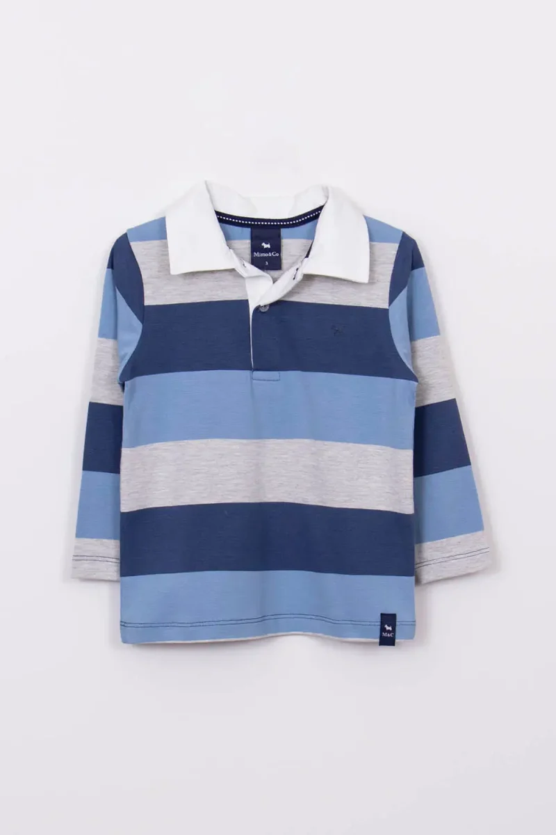 Polo Kid Rayada
