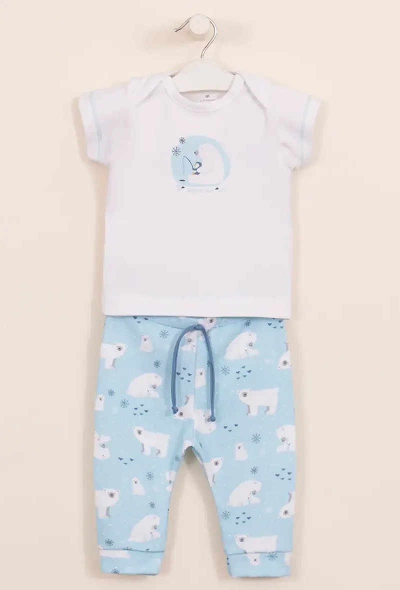 Conjunto Estampado Mini Polo