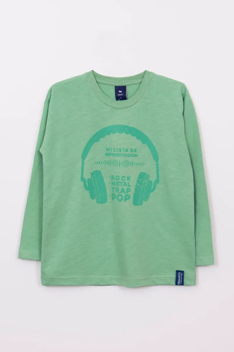 T-Shirt jr Auriculares