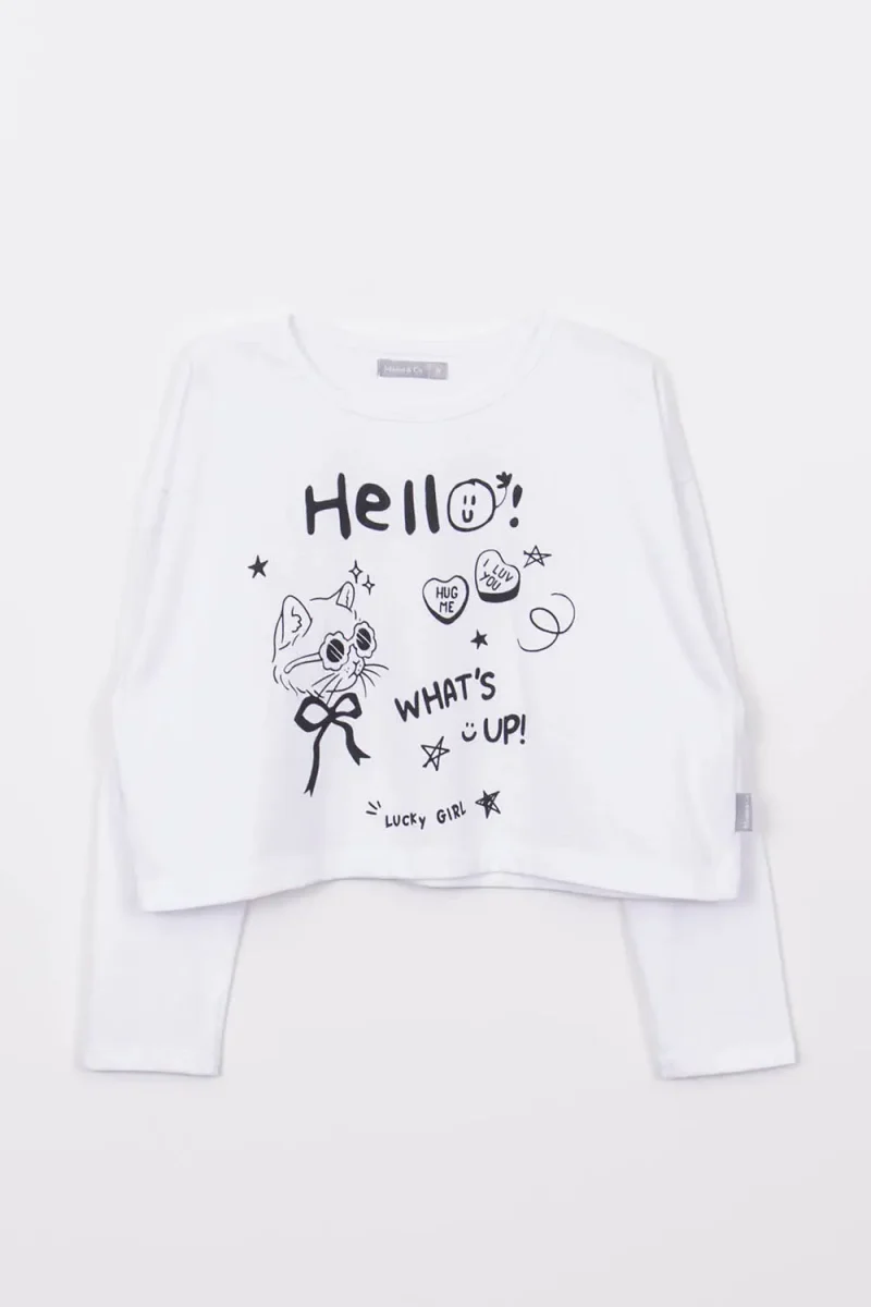 T-Shirt JR Hello