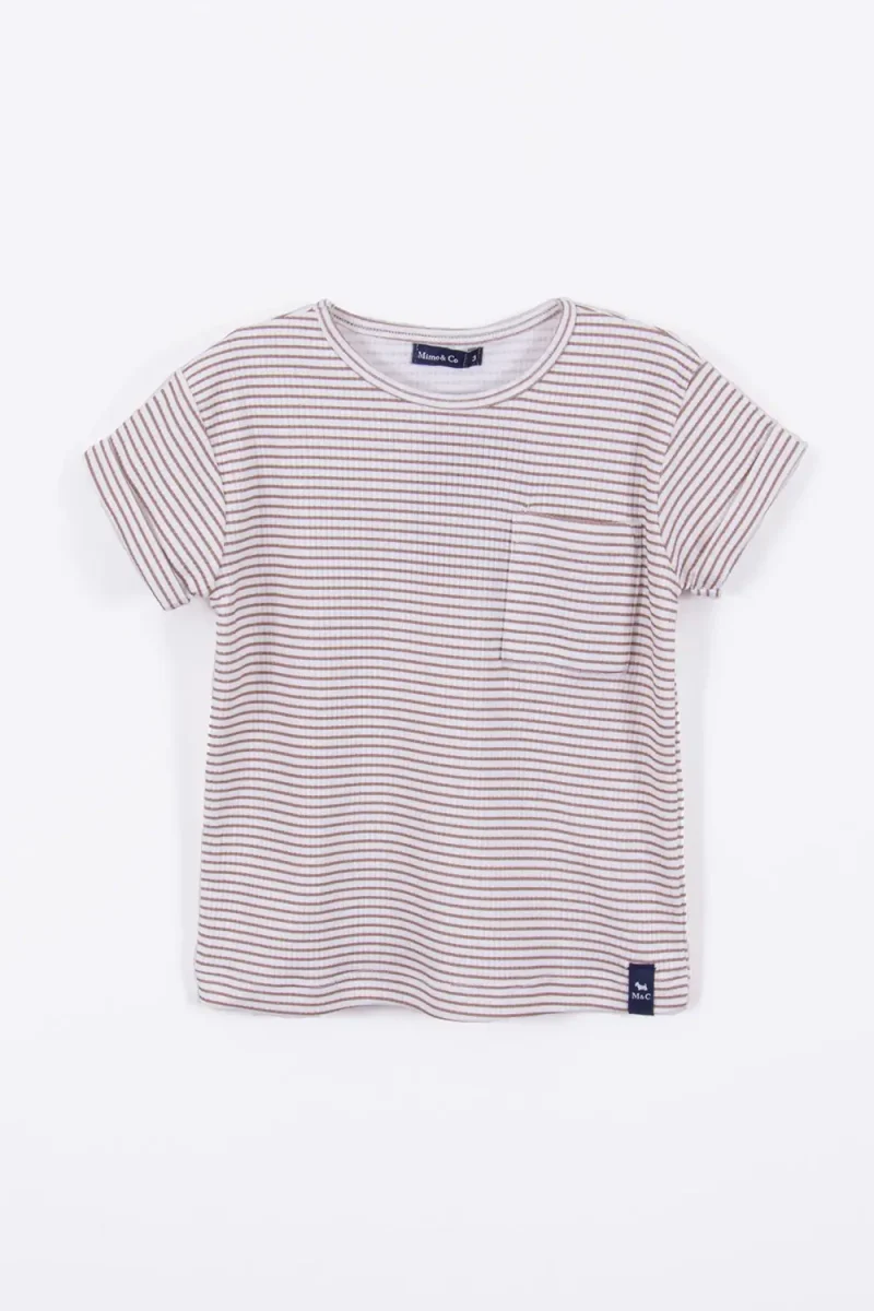 T-Shirt Kid Mil Rayas
