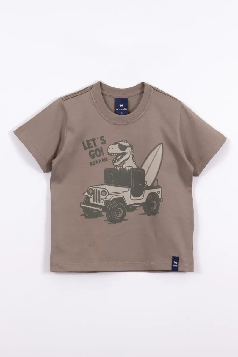 T-Shirt Kid Summer Dino