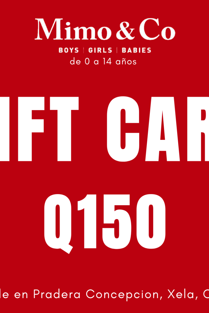 Gift Card Q150
