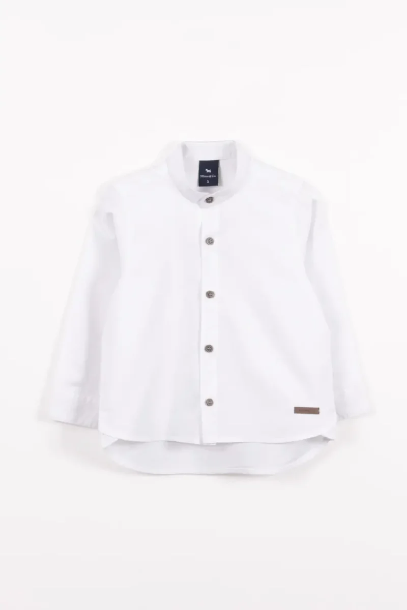 Camisa Cuello Mao