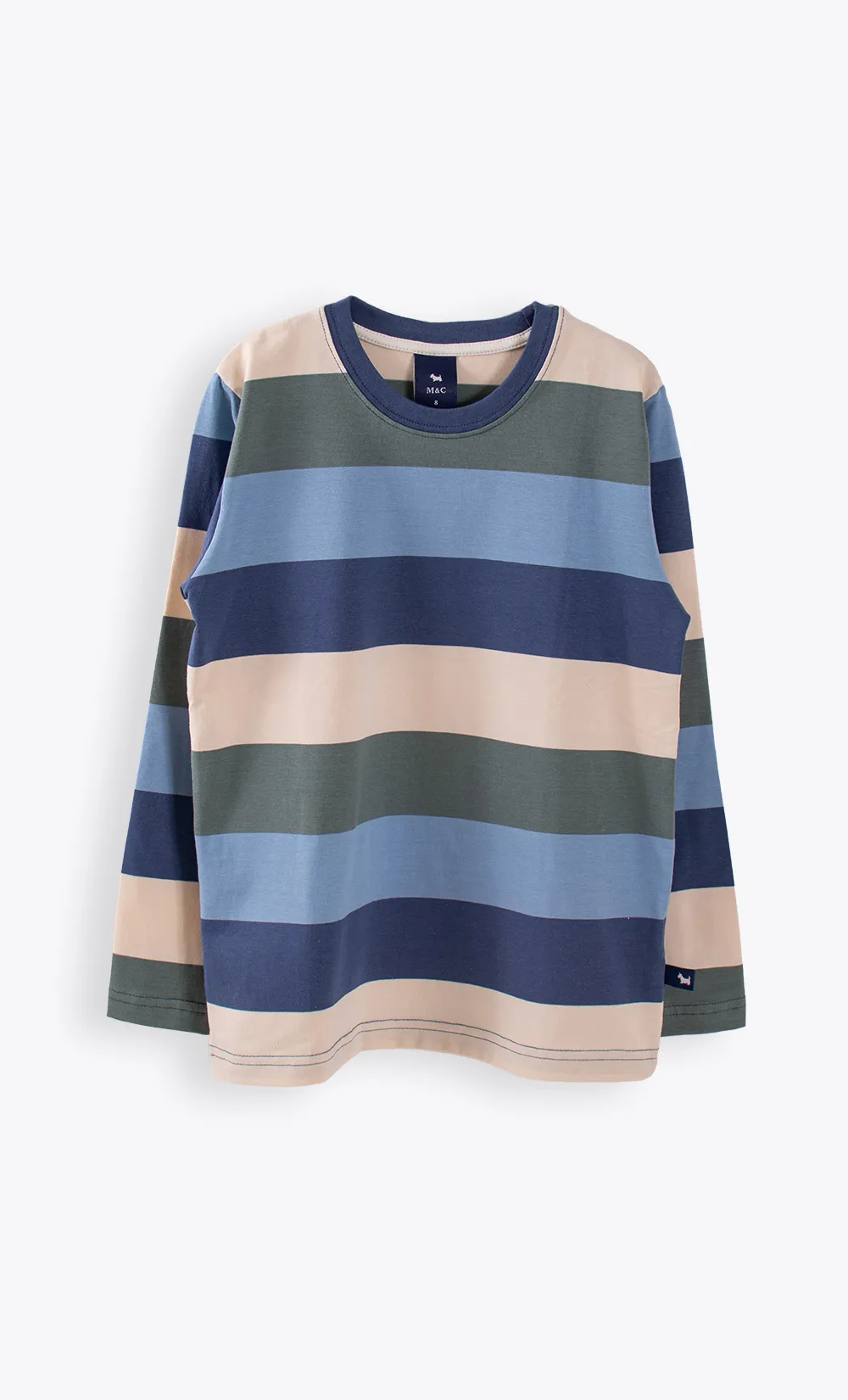 REMERA JR RAYADA